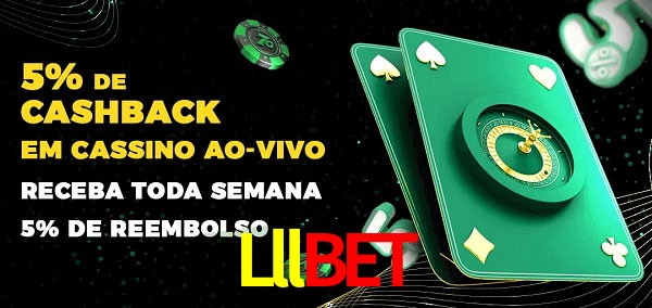 Promoções do cassino ao Vivo Lllbet